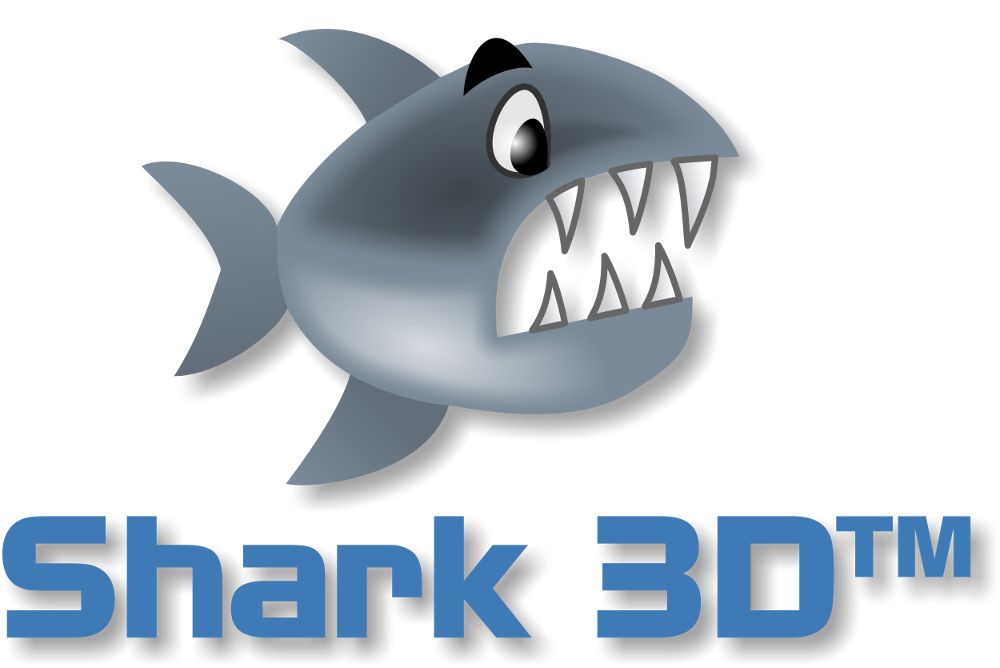 Shark 3D logo